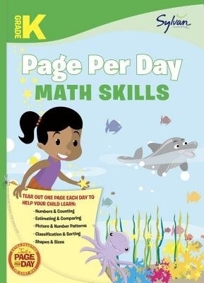 Kindergarten Page Per Day: Math Skills -  Sylvan Learning