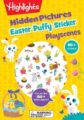 Easter Hidden Pictures Puffy Sticker Playscenes - 