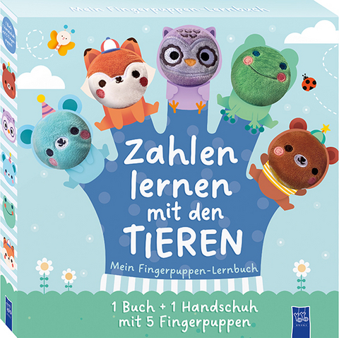 Mein Fingerpuppen-Lernbuch - Zahlen lernen mit den Tieren