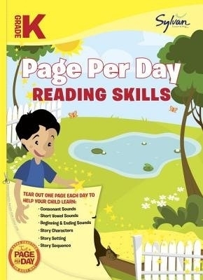 Kindergarten Page Per Day: Reading Skills -  Sylvan Learning