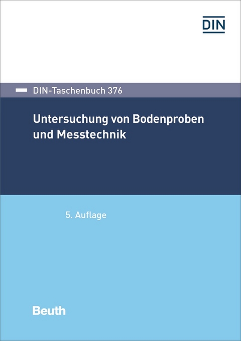 Untersuchung von Bodenproben und Messtechnik - Buch mit E-Book