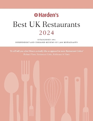 Harden's Best UK Restaurants 2024 - Peter Harden