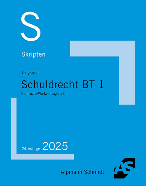 Skript Schuldrecht BT 1 - Tobias Langkamp