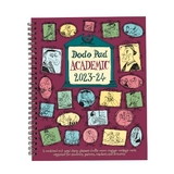 The Dodo Pad Academic 2023-2024 Mid Year Desk Diary, Academic Year, Week to View - Dodo, Lord