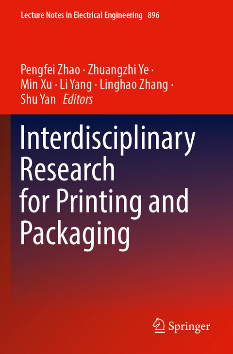 Interdisciplinary Research for Printing and Packaging - 