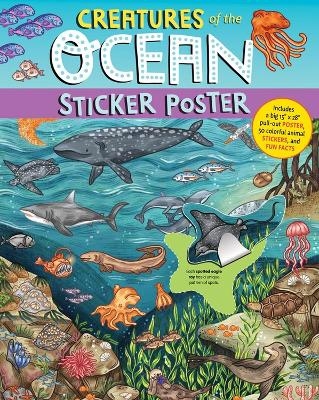 Creatures of the Ocean Sticker Poster - Workman Publishing