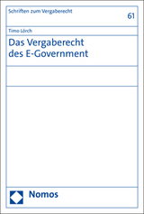 Das Vergaberecht des E-Government - Timo Lörch