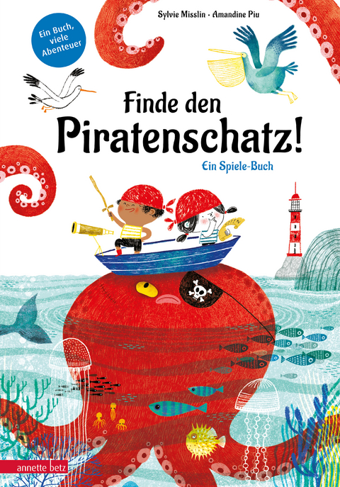 Finde den Piratenschatz! - Sylvie Misslin