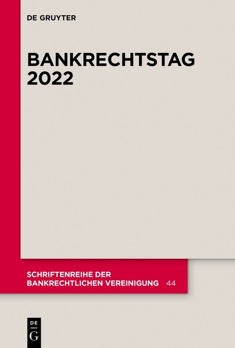 Bankrechtstag 2022 und 2023 - 