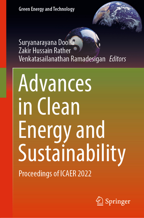 Advances in Clean Energy and Sustainability - 