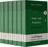 Pride and Prejudice / Stolz und Vorurteil - 6 Teile Hardcover - (Buch + MP3 Audio-CD) - Lesemethode von Ilya Frank - Zweisprachige Ausgabe Englisch-Deutsch - Jane Austen