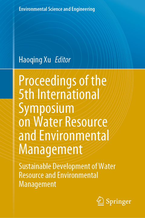 Proceedings of the 5th International Symposium on Water Resource and Environmental Management - 