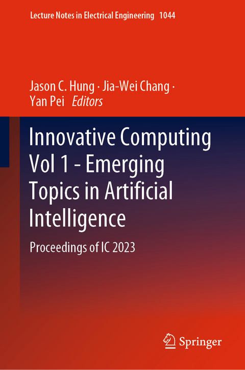 Innovative Computing Vol 1 - Emerging Topics in Artificial Intelligence - 