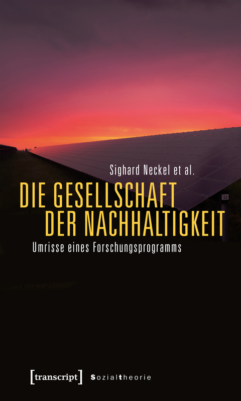 Die Gesellschaft der Nachhaltigkeit - Sighard Neckel, Natalia Besedovsky, Moritz Boddenberg, Martina Hasenfratz, Sarah Miriam Pritz, Timo Wiegand