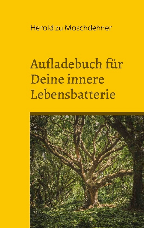 Aufladebuch für Deine innere Lebensbatterie - Herold zu Moschdehner