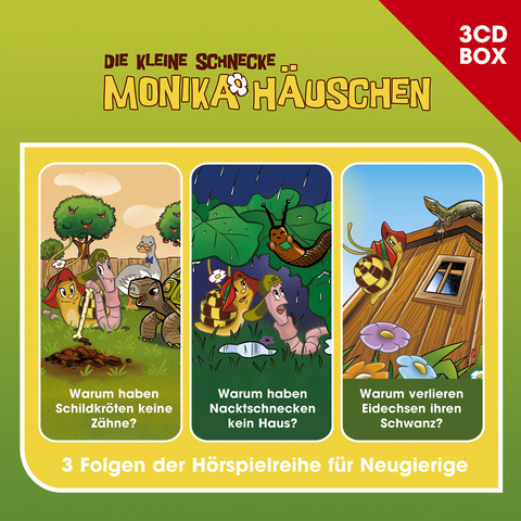 Monika Häuschen - 3-CD Hörspielbox, 3 Audio-CD - Kati Naumann