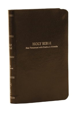 KJV Holy Bible: Pocket New Testament with Psalms and Proverbs, Brown Leatherflex, Red Letter, Comfort Print: King James Version - Thomas Nelson