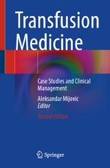 Transfusion Medicine - Mijovic, Aleksandar