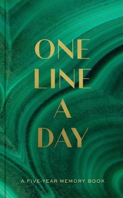 Malachite Green One Line a Day -  Chronicle Books