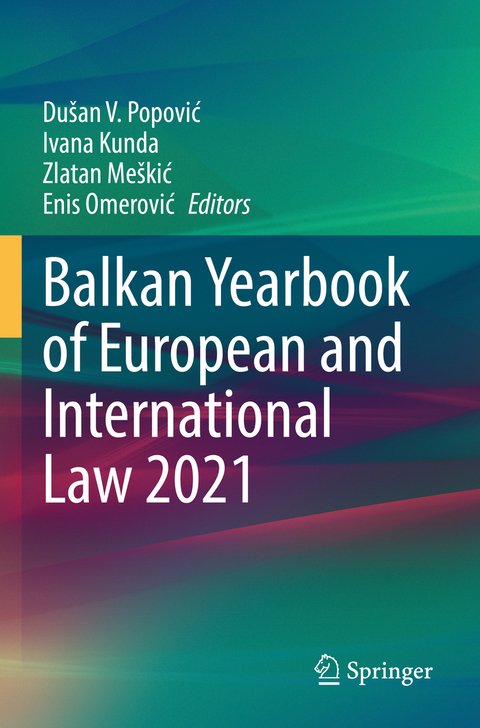 Balkan Yearbook of European and International Law 2021 - 