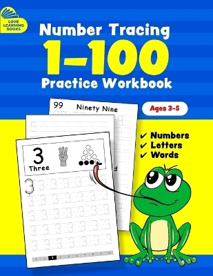 Number Tracing Book for Preschoolers and Kids -  Turner