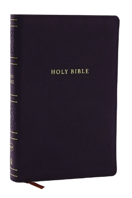 NKJV Personal Size Large Print Bible with 43,000 Cross References, Black Leathersoft, Red Letter, Comfort Print -  Thomas Nelson