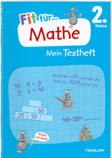 Fit für Mathe 2. Klasse. Mein Testheft - Julia Meyer, Anja Starigk