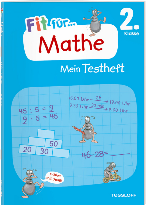 Fit für Mathe 2. Klasse. Mein Testheft - Julia Meyer, Anja Starigk