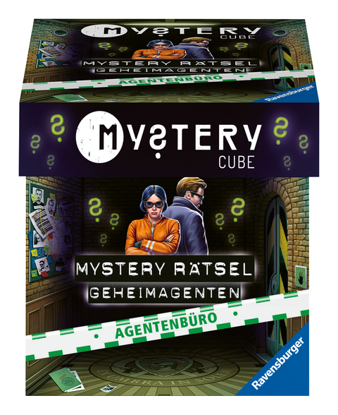 Ravensburger 20225 - Mystery Cube - Das Agentenbüro - Für Rätsel-Begeisterte ab 10 Jahren