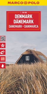 MARCO POLO Reisekarte Dänemark 1:350.000 - 