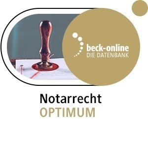 beck-online. Notarrecht OPTIMUM