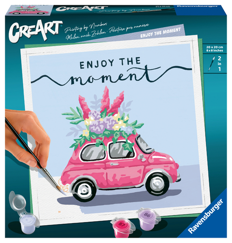 Ravensburger CreArt - Malen nach Zahlen 20116 – Enjoy the moment – ab 12 Jahren