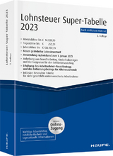 Lohnsteuer-Supertabelle 2023 plus Onlinezugang - 