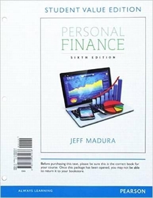 Personal Finance, Student Value Edition Plus Mylab Finance with Pearson Etext -- Access Card Package - Jeffry Madura
