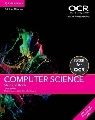GCSE Computer Science for OCR Student Book with Cambridge Elevate Enhanced Edition (2 Years) - David Waller