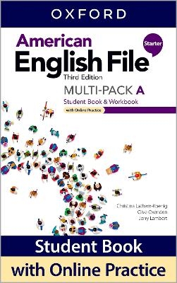 American English File: Starter: Student Book/Workbook Multi-Pack A with Online Practice - Christina Latham-Koenig, Clive Oxenden, Jerry Lambert