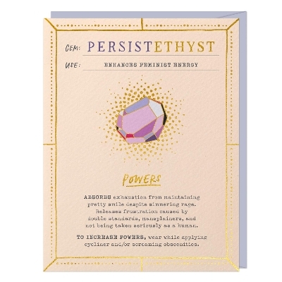 6-Pack Em & Friends Persistethyst Fantasy Stone Cards -  Em &  Friends