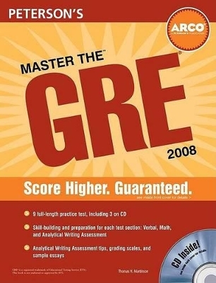 Master the GRE - Professor Thomas H Martinson