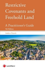 Restrictive Covenants and Freehold Land - Francis, Andrew