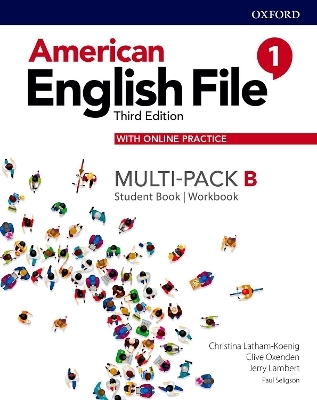 American English File: Level 1: Student Book/Workbook Multi-Pack B with Online Practice - Christina Latham-Koenig, Clive Oxenden, Jerry Lambert, Paul Seligson