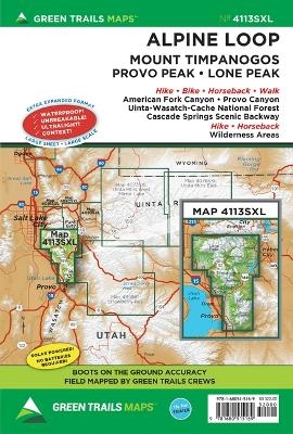 Alpine Loop, UT No. 4113sxl - Green Trails Maps