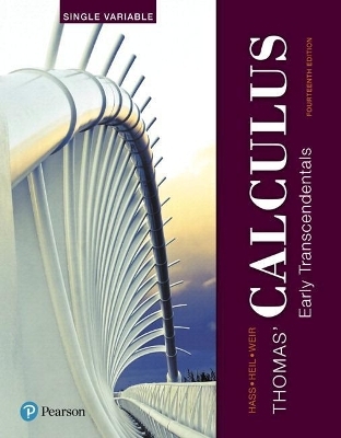 Thomas' Calculus - Joel Hass, Christopher Heil, Maurice Weir