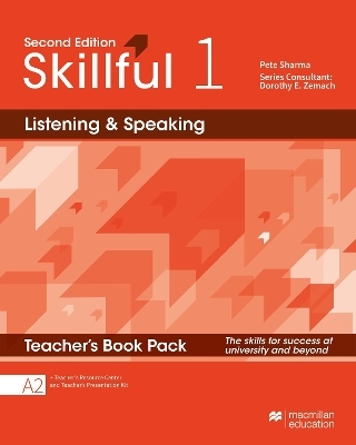 Skillful Second Edition Level 1 Listening and Speaking Teacher's Book Premium Pack - Pete Sharma