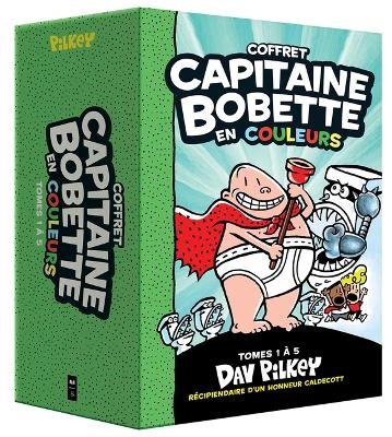 Coffret Capitaine Bobette En Couleurs: Tomes 1 À 5 - Dav Pilkey