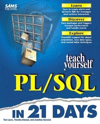 Sams Teach Yourself PL/SQL in 21 Days - Timothy Atwood, Jonathan Gennick, Tom Luers