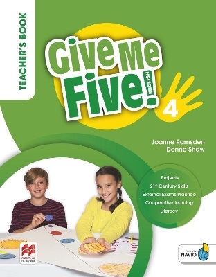 Give Me Five! Level 4 Teacher's Book Pack - Donna Shaw, Joanne Ramsden, Rob Sved