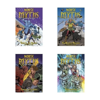 Norse Myths: A Viking Graphic Novel - Carl Bowen, Michael Dahl, Louise Simonson