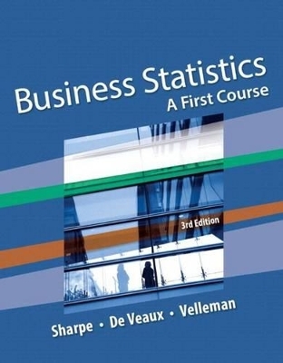 Business Statistics - Norean Sharpe, Richard De Veaux, Paul Velleman