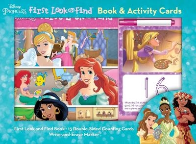 Disney Princess: First Look and Find Book & Activity Cards -  Pi Kids