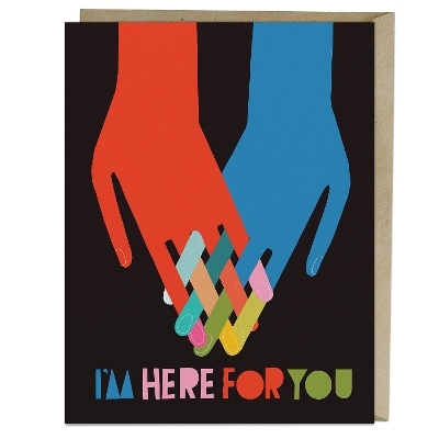 6-Pack Em & Friends I’m Here for You Empathy Greeting Cards - 